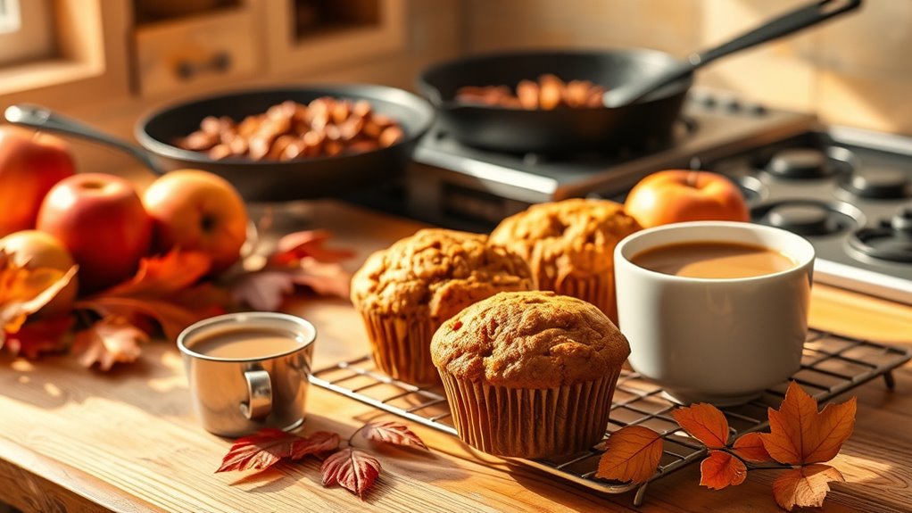 autumn baking and flavors