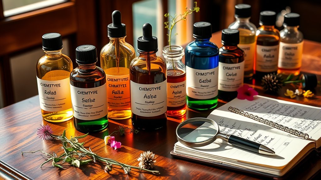 biochemical analysis of chemotypes