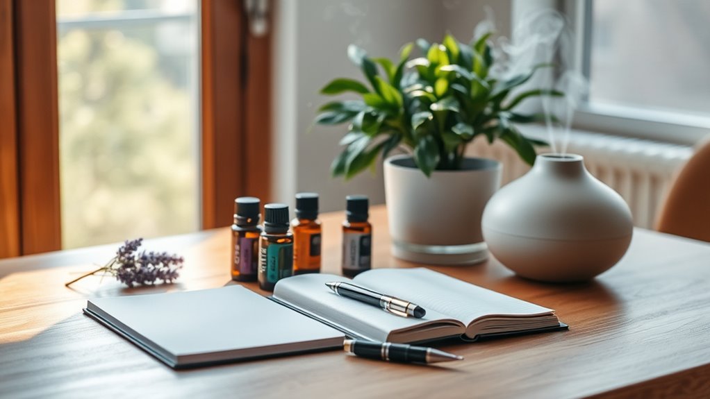 calming oils for clarity