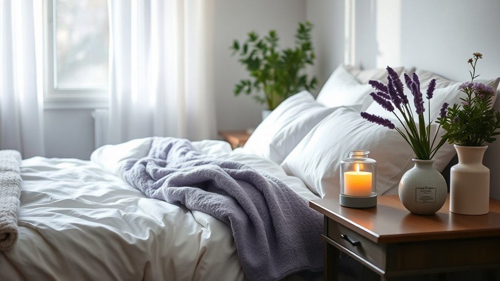 enhancing bedroom atmosphere aromatically