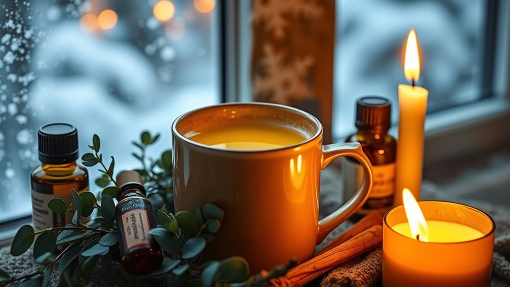 essential oils boost immunity