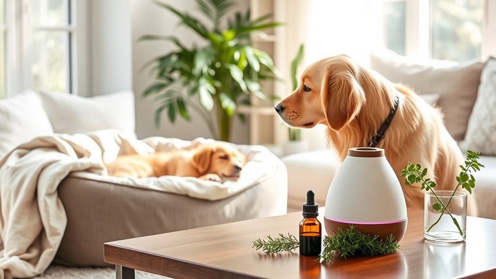 essential oils for pets