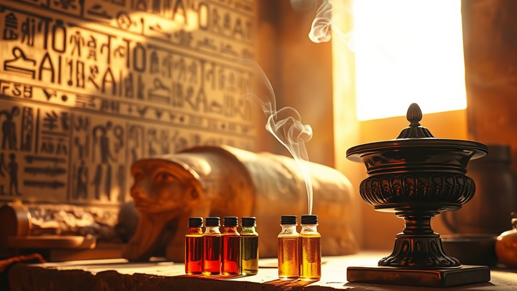 essential oils in mummification