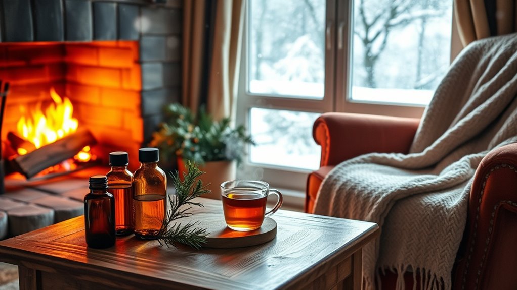essential oils winter benefits