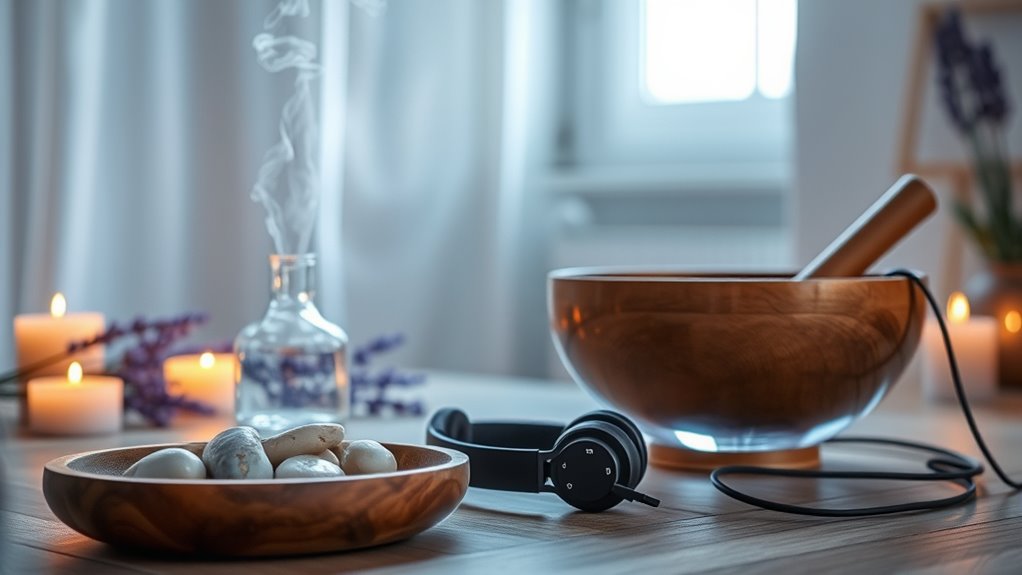 healing through scent and sound