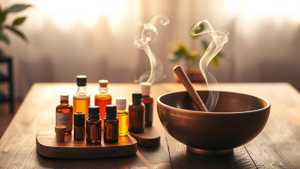 healing through scents and sounds