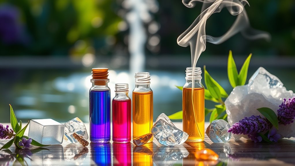 healing with scent and stones