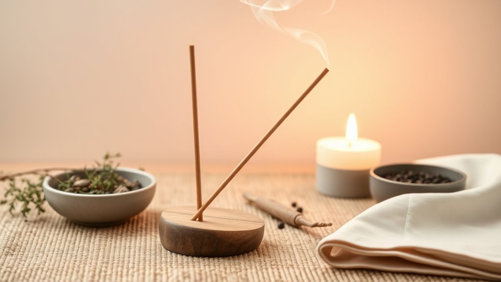 incorporate japanese incense daily