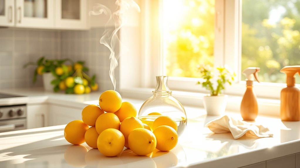 lemon oil spring cleaning
