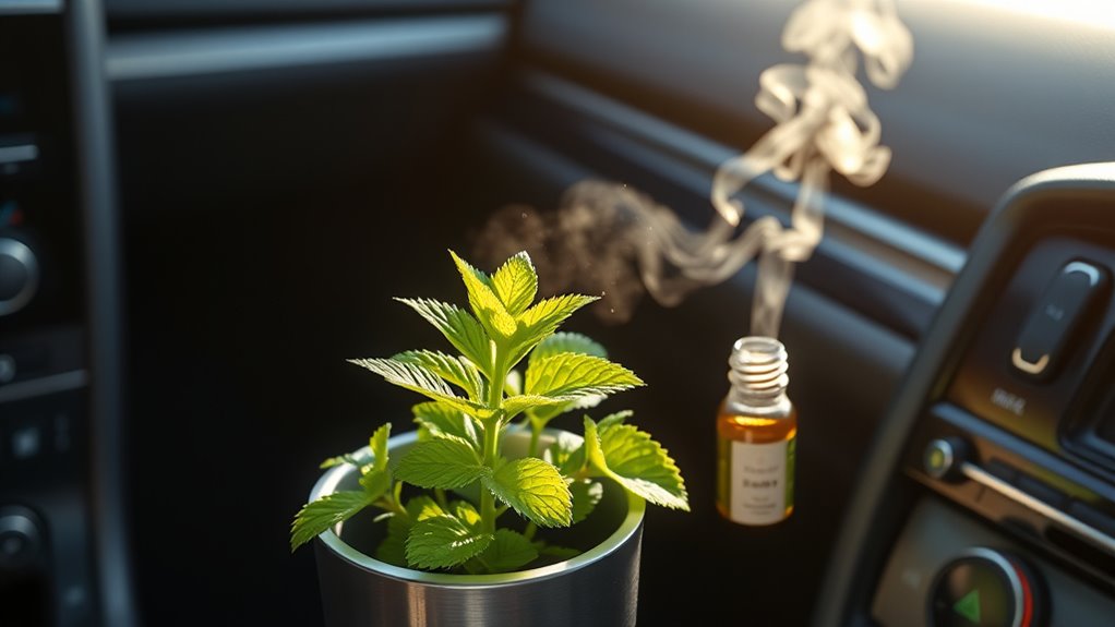 peppermint enhances mental alertness