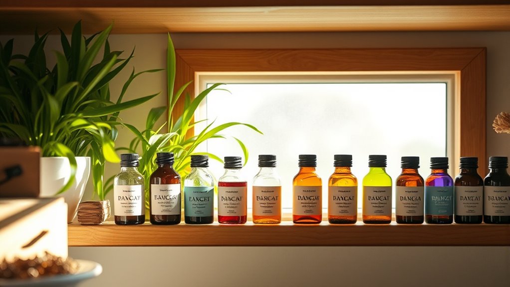 proper essential oil storage