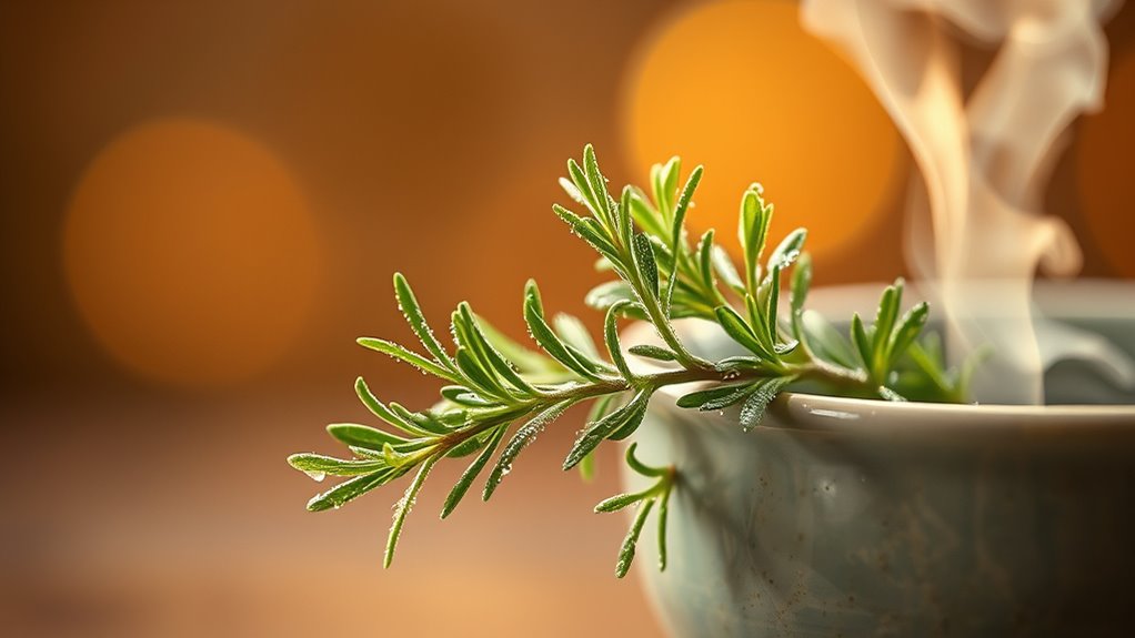 rosemary aroma enhances mood