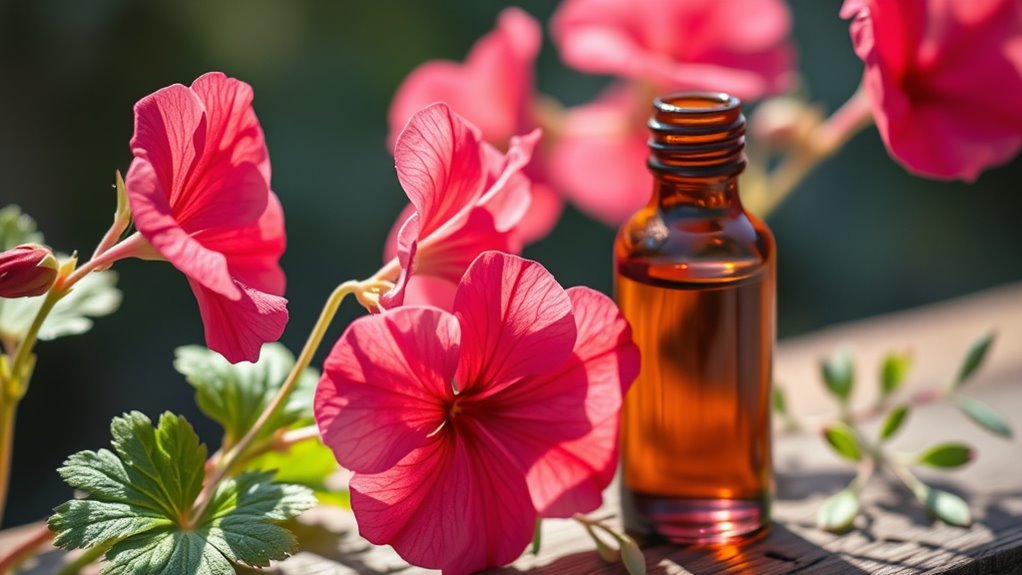 safe geranium essential oil use