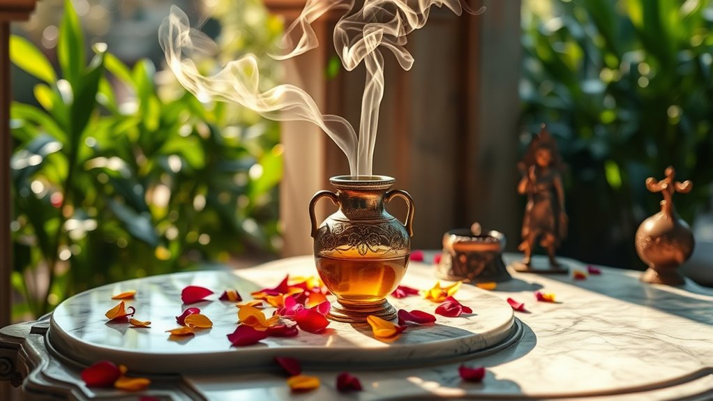 scented offerings in worship