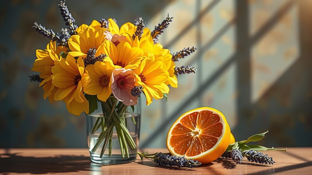 senses of smell and sight