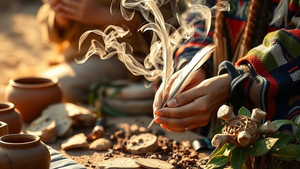 smudging ceremony essential elements