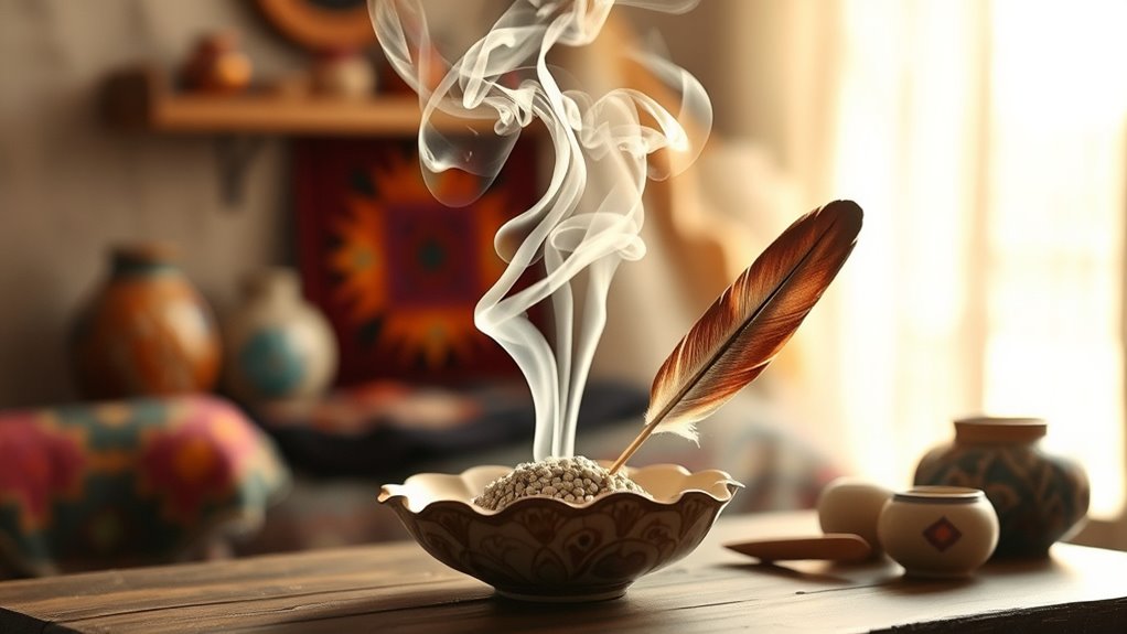 smudging for daily cleansing