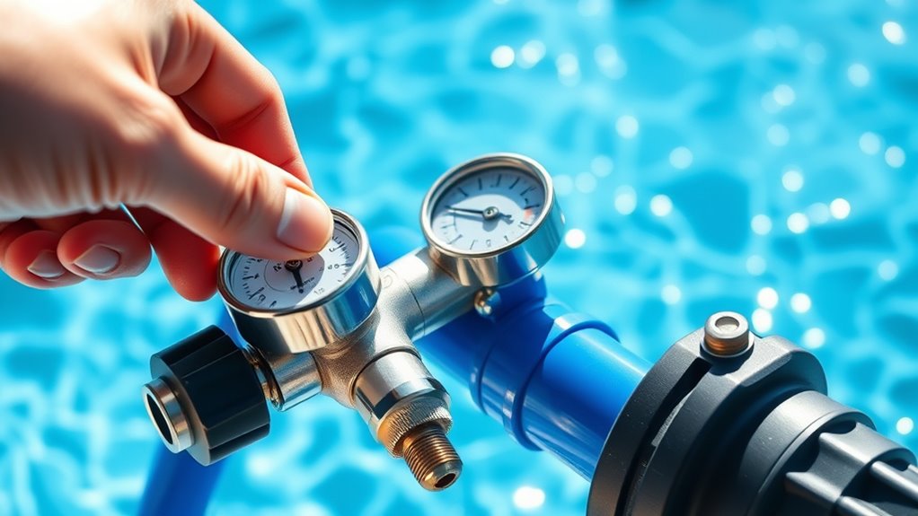 adjust regulator and valve