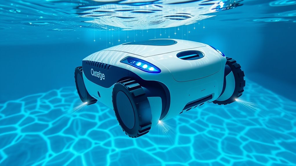 advanced sensors enable precise cleaning