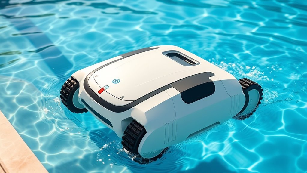 ai powered intelligent pool cleaning