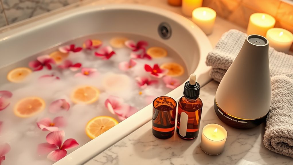 aromatherapy bath enhancement tips