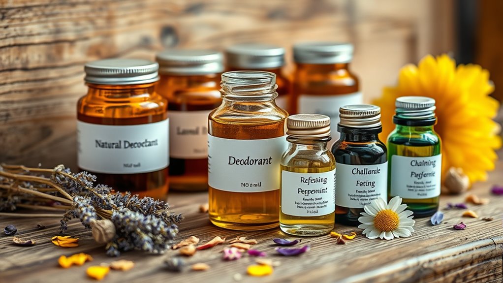 aromatherapy benefits in deodorants