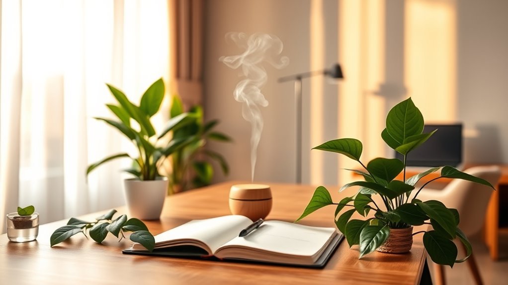 aromatherapy boosts work focus
