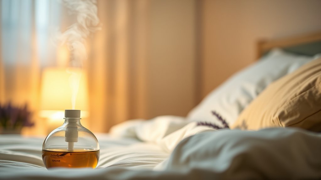 aromatherapy diffusing for sleep