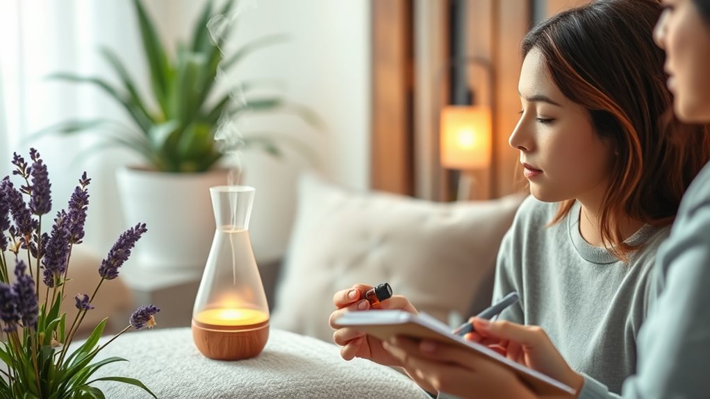 aromatherapy eases anxiety naturally