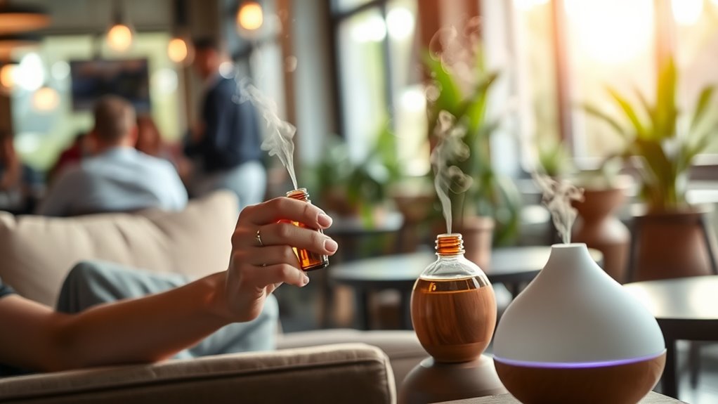 aromatherapy eases social anxiety