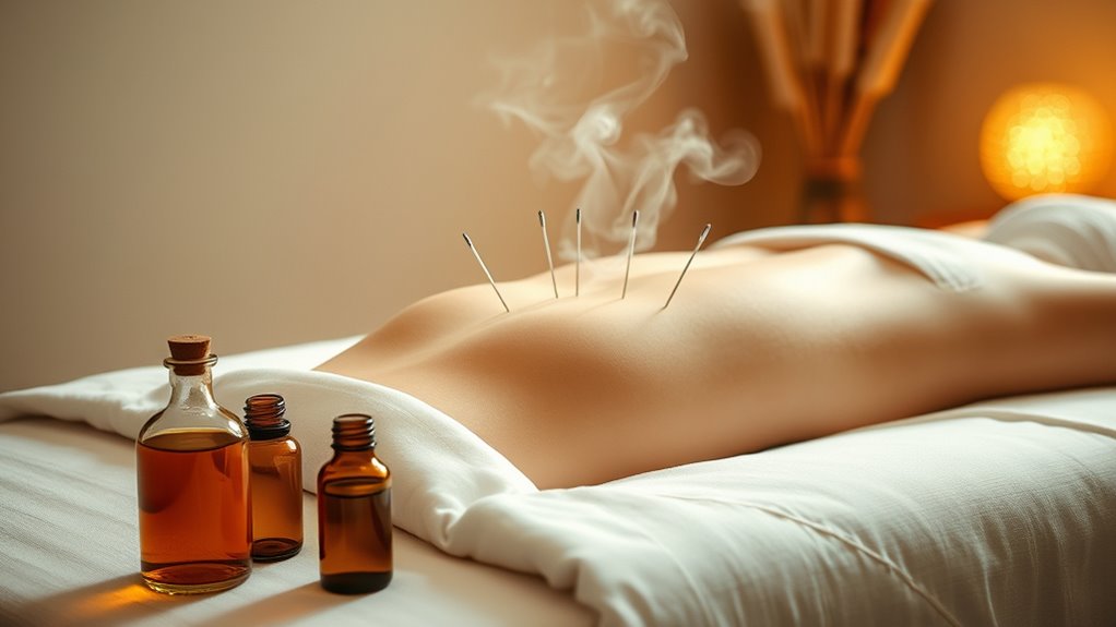 aromatherapy enhances acupuncture effectiveness