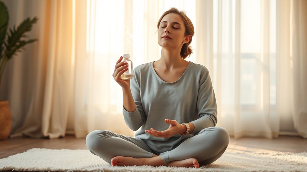 aromatherapy enhances breathing relaxation