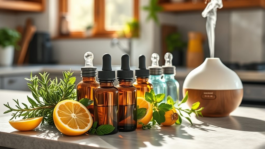 aromatherapy enhances cooking ambiance
