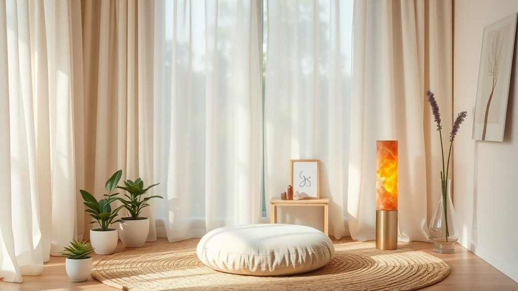 aromatherapy enhances meditation focus