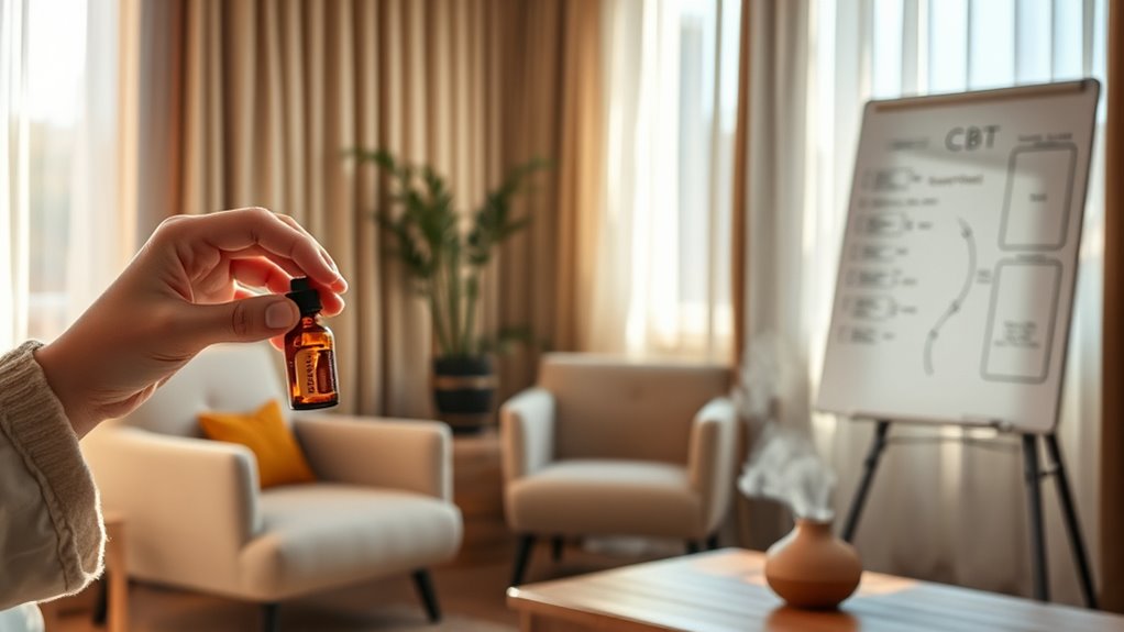 aromatherapy enhances therapy outcomes