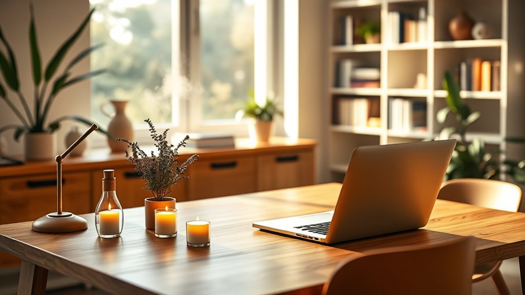 aromatherapy enhances workspace productivity