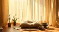 aromatherapy meditation sanctuary
