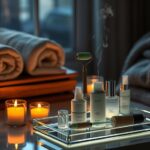 aromatherapy nighttime skincare ritual