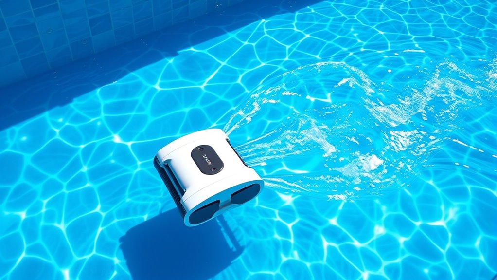 automated cleaning improves water quality