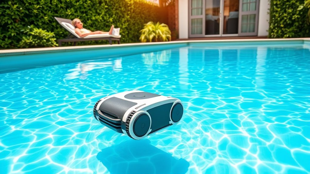 automatic efficient pool cleaning