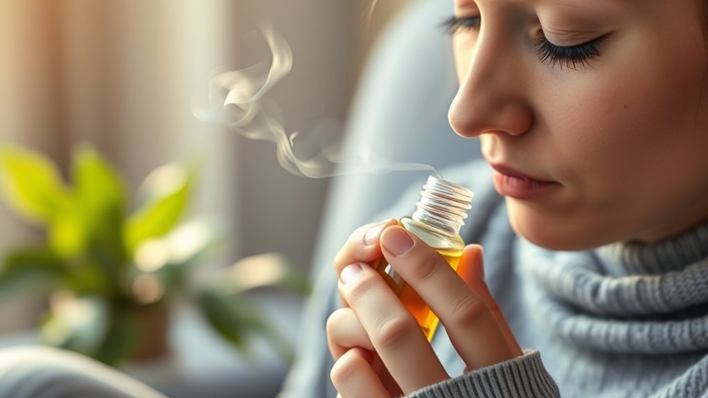 calm nerves with breathing