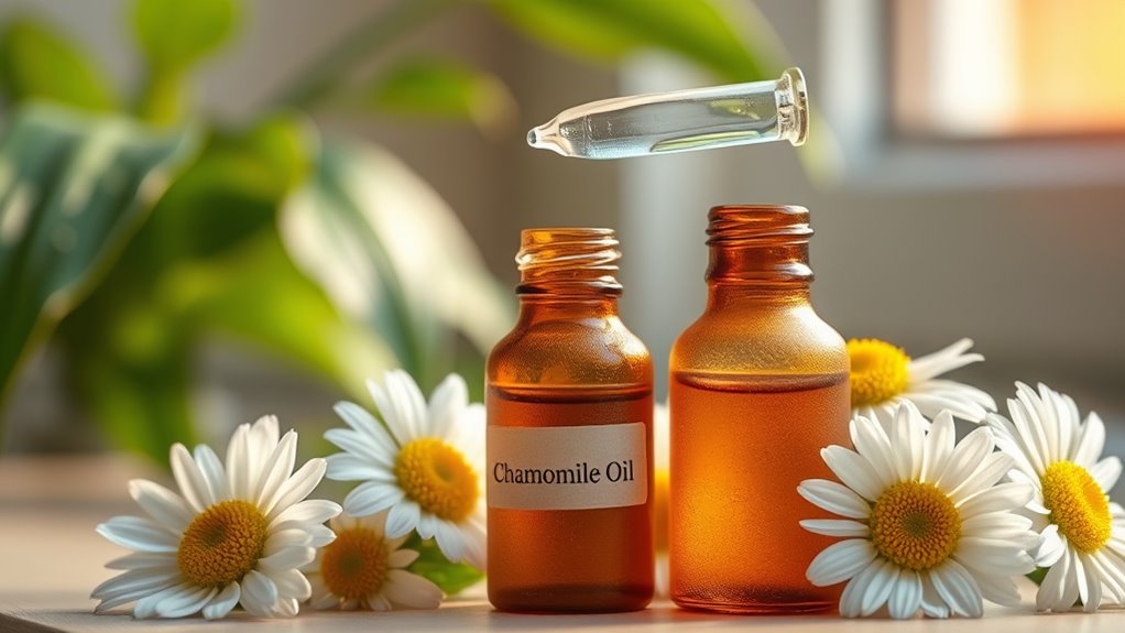 calming chamomile oil tips