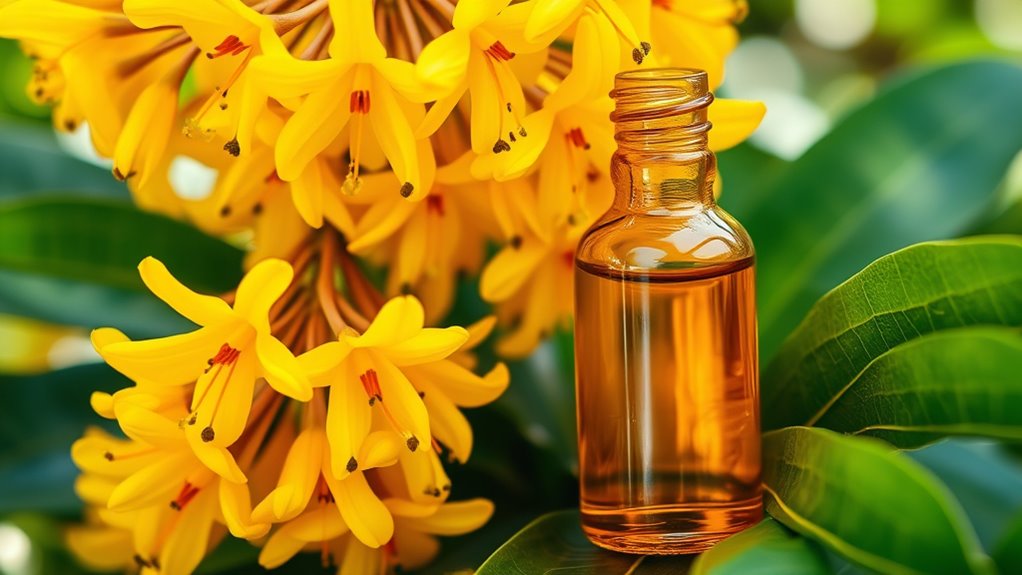 calming floral essential oil