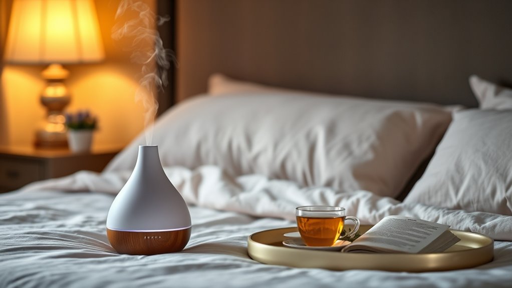 calming scents promote restful sleep
