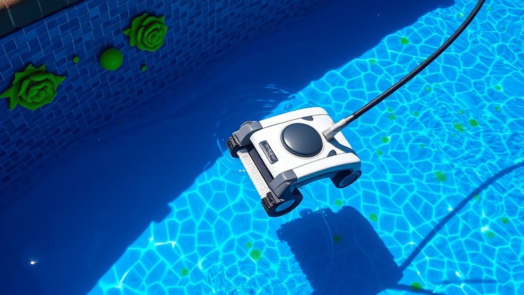 challenging pool cleaning features