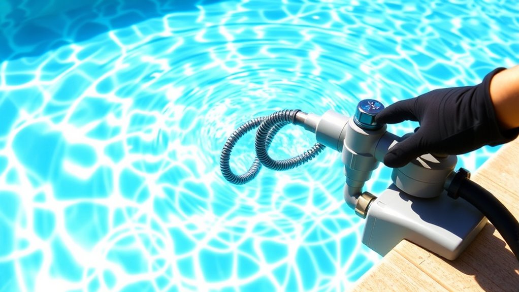 check pool water flow