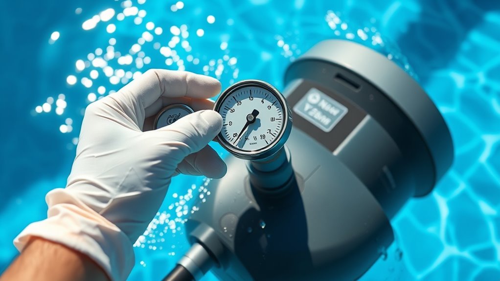 check water pressure regularly