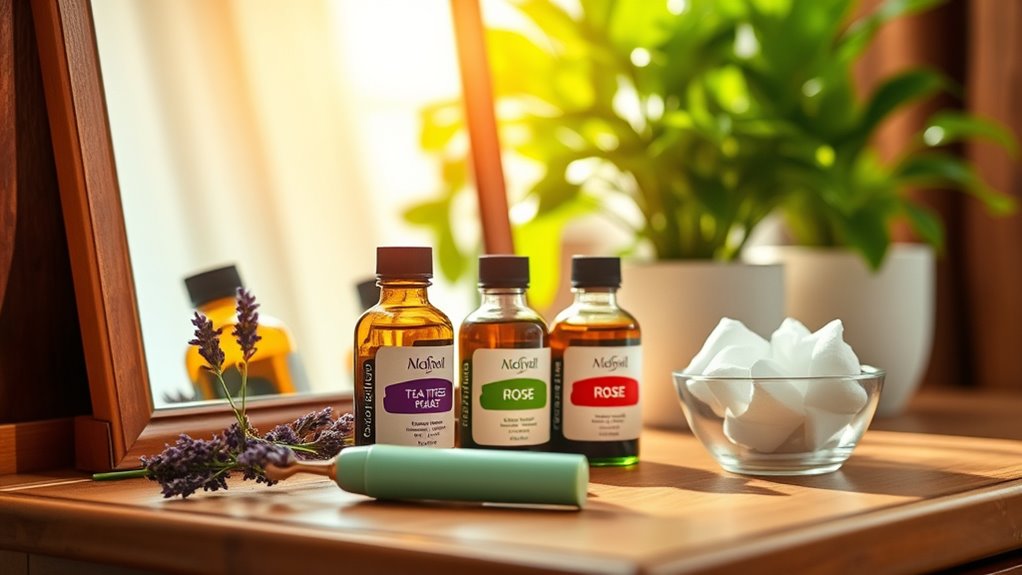 choose appropriate skin specific oils