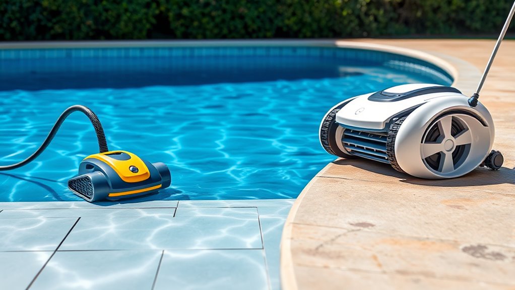 choose suitable pool cleaner