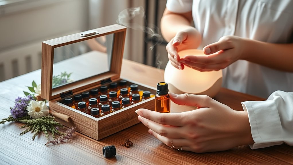 choosing oils for clients